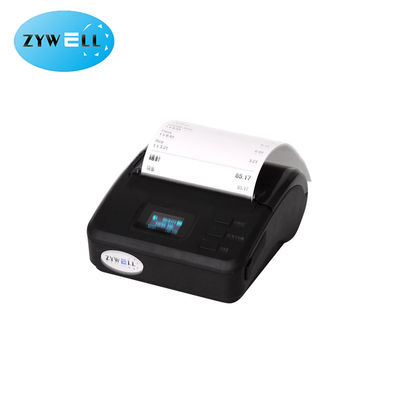 quality  Mini Zywell thermal printer 80mm wireless portable mini bluetooth mobile receipt printer ZM01 factory